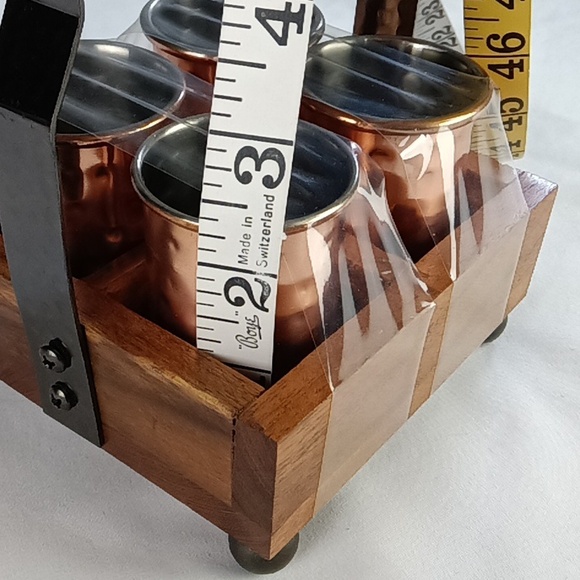 SI Hammered Copper Glass Shots. - Picture 11 of 11